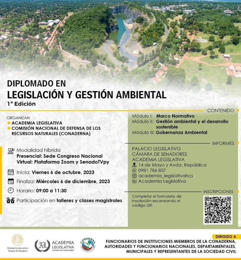 Secretaría departamental de ambiente invita a participar de importante diplomado