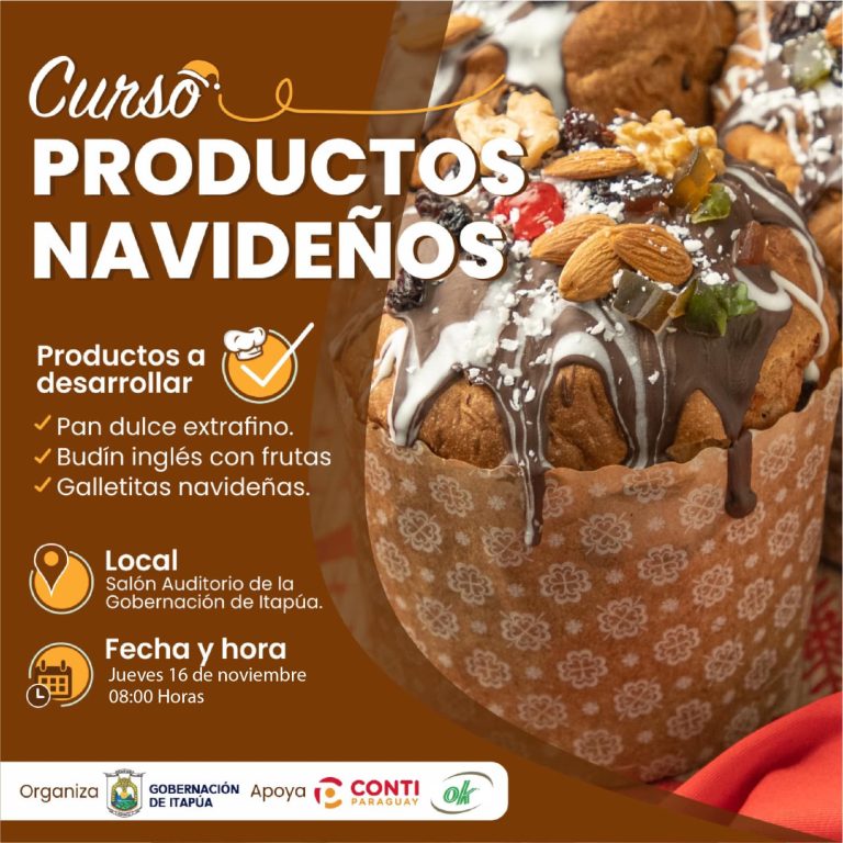 Curso gratuito de cocina navideña