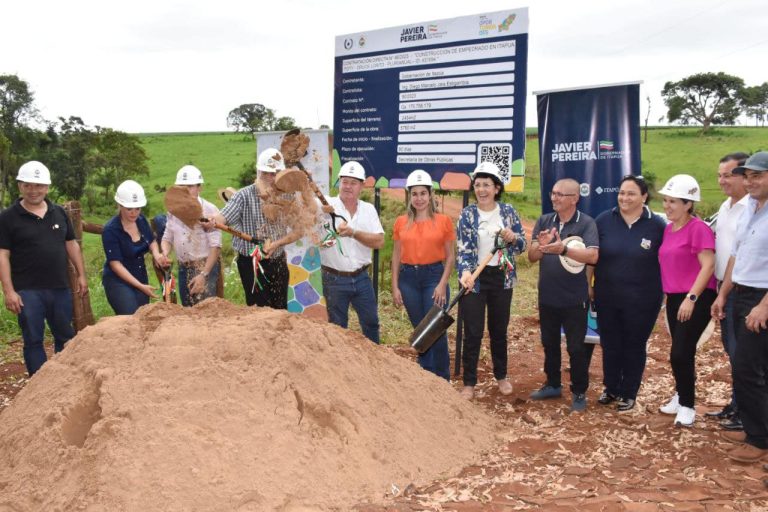 Itapúa Poty, acto de inicio de obras Itapúa, lugar de oportunidades