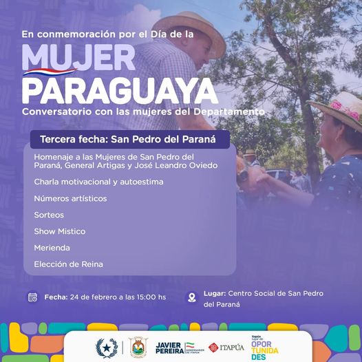 En Conmemoración al día de la Mujer Paraguaya 