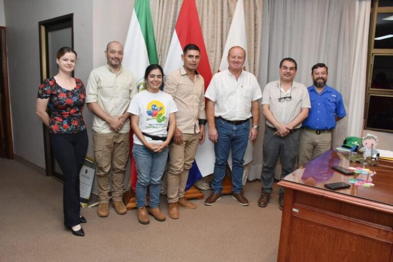 Gobernador Javier Pereira y Asociación Guyra Paraguay delinean acciones en la zona de la  Reserva San Rafael