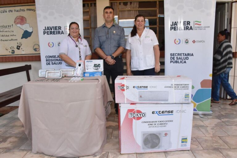 El Gobierno Departamental de Itapúa, a través de la Secretaría de Salud, llevó a cabo una significativa entrega en la Unidad de Salud Familiar (USF) del Barrio Santo Domingo, en la ciudad de Encarnación.