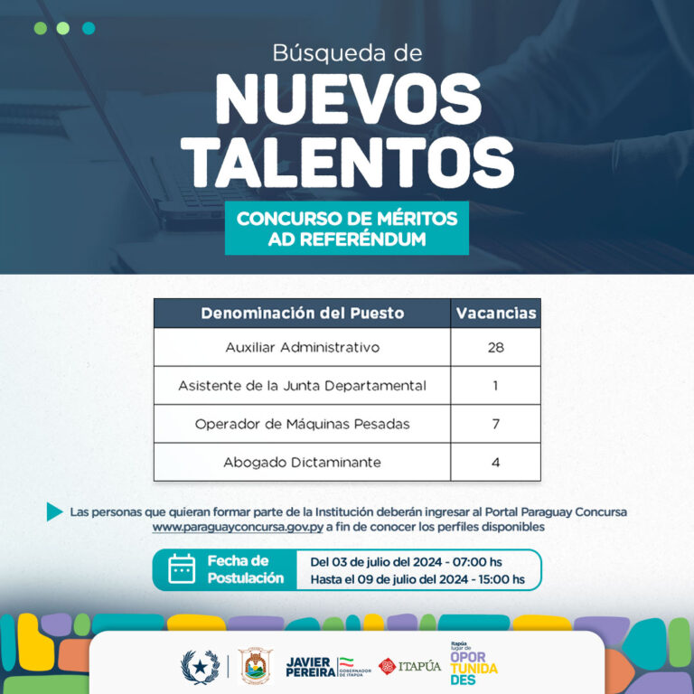 Búsqueda de nuevos talentos