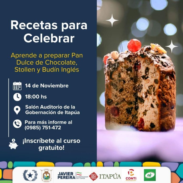 Actividad «recetas para celebrar» fomenta emprendedurismo en Itapúa