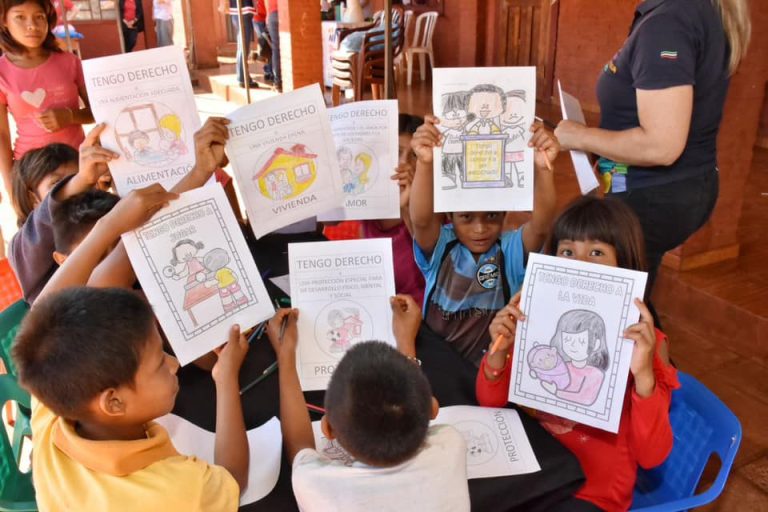 Asistencia a comunidades indígenas de Itapúa