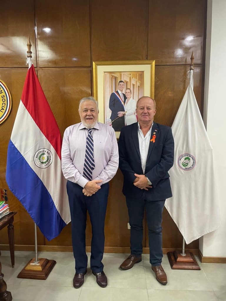 Ejecutivo Departamental se reunió con el Presidente del Instituto de Previsión Social.
