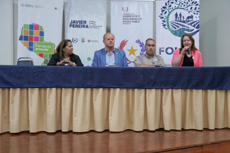 ITAPÚA RETOMA EL CAMINO DE LA SOSTENIBILIDAD, GOBERNADOR JAVIER PEREIRA PARTICIPA DE LA PRIMERA PLENARIA DE LA PLATAFORMA DE DESARROLLO SOSTENIBLE