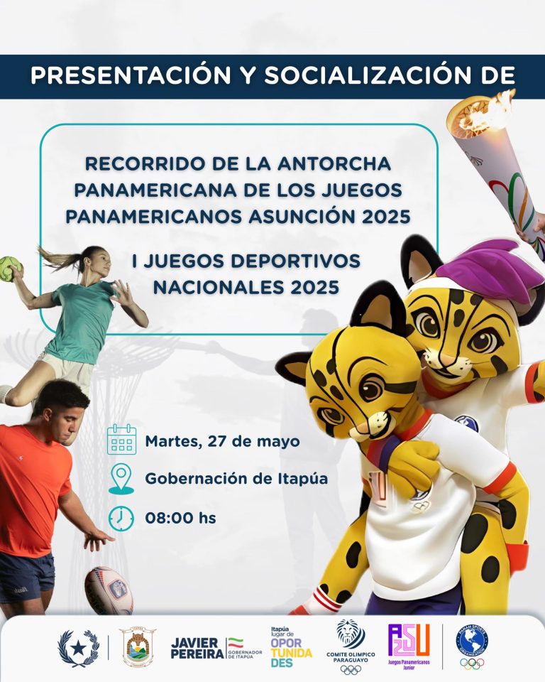 ITAPÚA SE PREPARA PARA RECIBIR LA ANTORCHA PANAMERICANA.