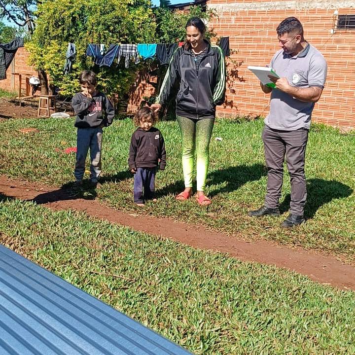 FAMILIAS DE ITAPÚA AFECTADAS POR TEMPORAL RECIBEN ASISTENCIA