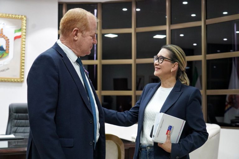 GOBERNADOR DE ITAPÚA RECIBIÓ A MINISTRA DE TRABAJO EN EL MARCO DE VERIFICACIONES DEL PROGRAMA HAMBRE CERO