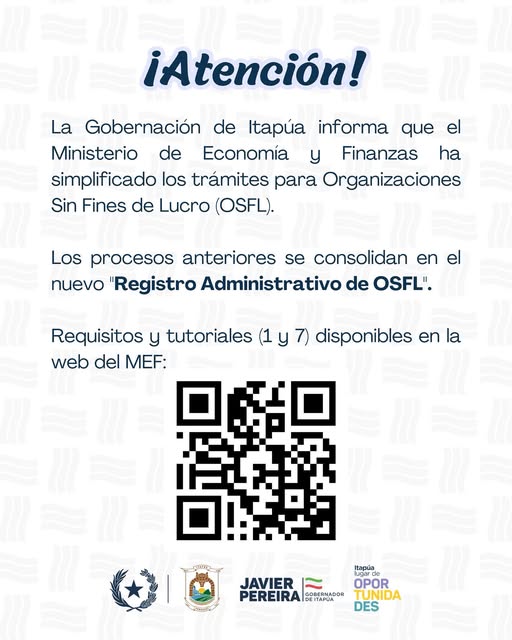 SIMPLIFICACIÓN DE TRAMITES PARA ORGANIZACIONES SIN FINES DE LUCRO