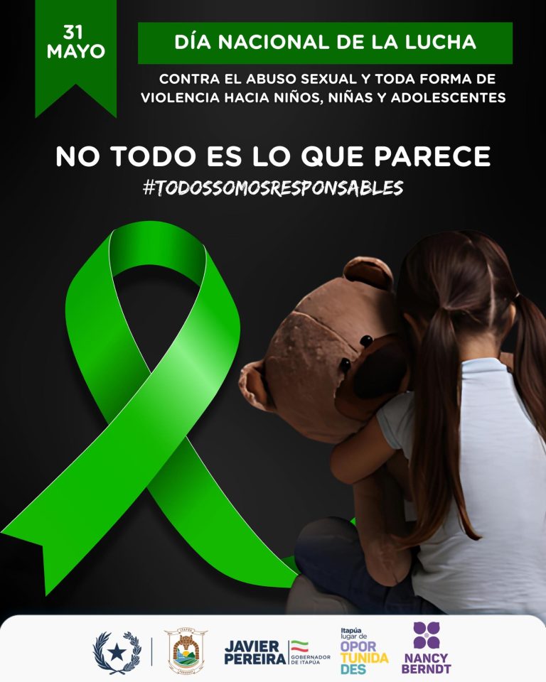 31 de Mayo – Día Nacional de la Lucha contra el Abuso Sexual y Toda Forma de Violencia hacia Niños, Niñas y Adolescentes