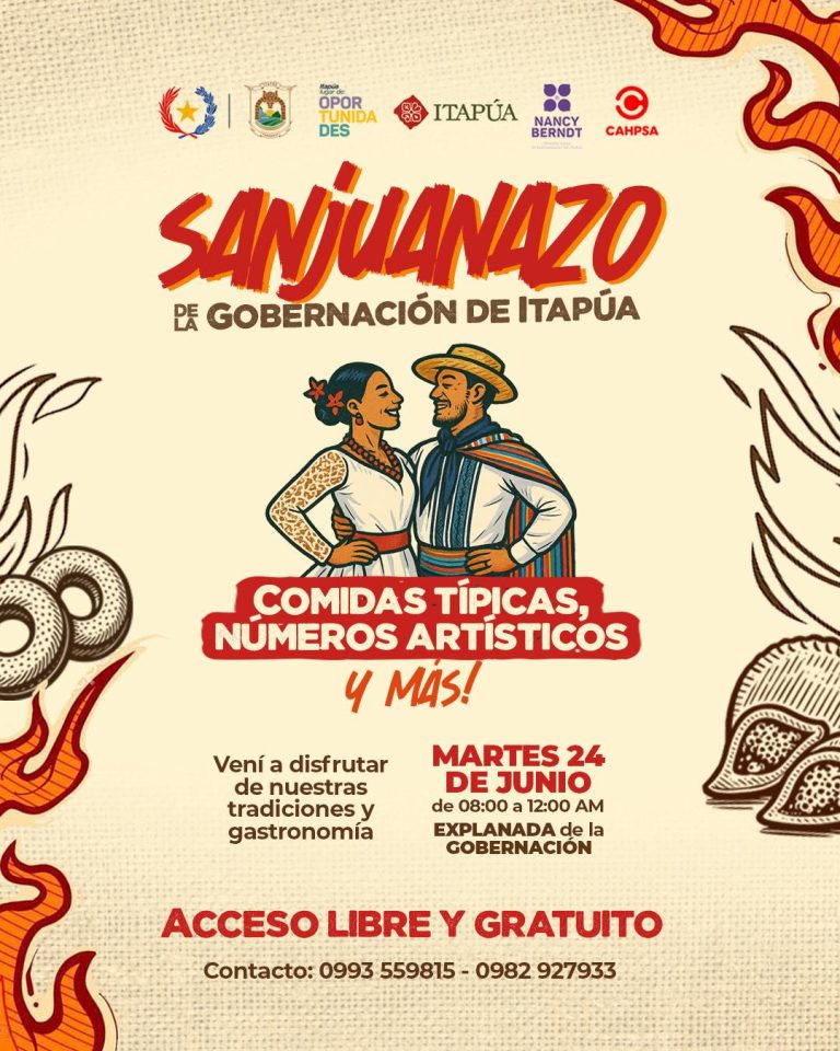 ¡Viva el Sanjuanazo en la Gobernación de Itapúa!