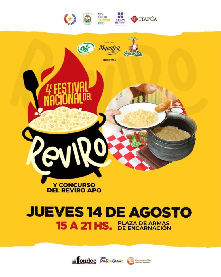 ¡Llega el 4.º Festival Nacional del Reviro y Concurso del Reviro Apo!