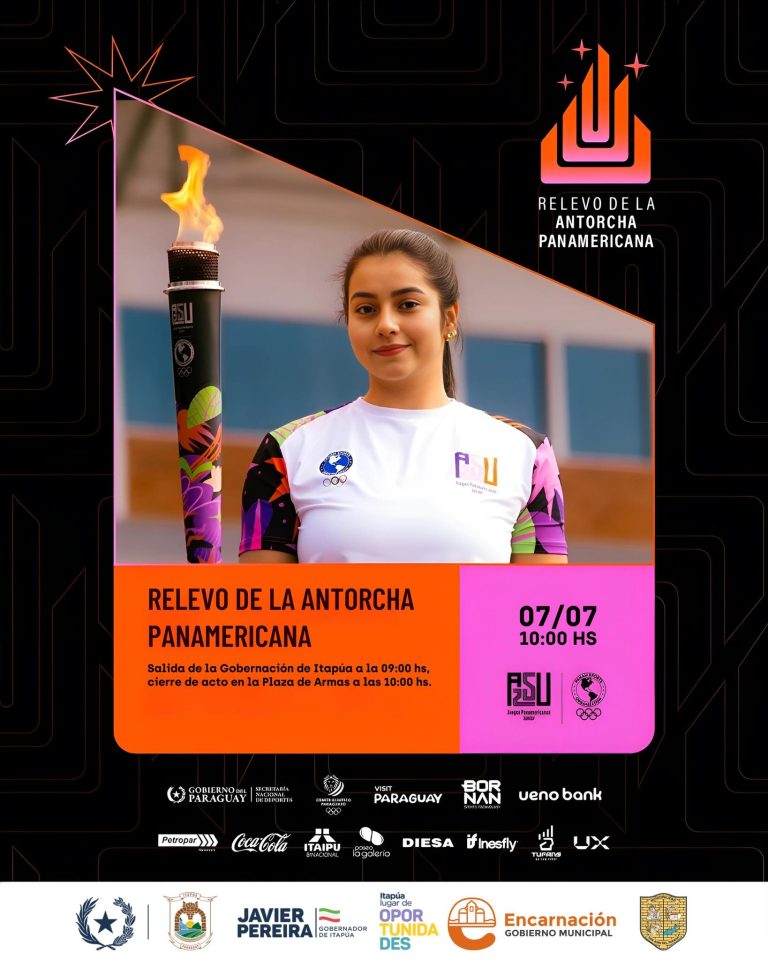 ¡LA ANTORCHA PANAMERICANA LLEGA A ITAPÚA!