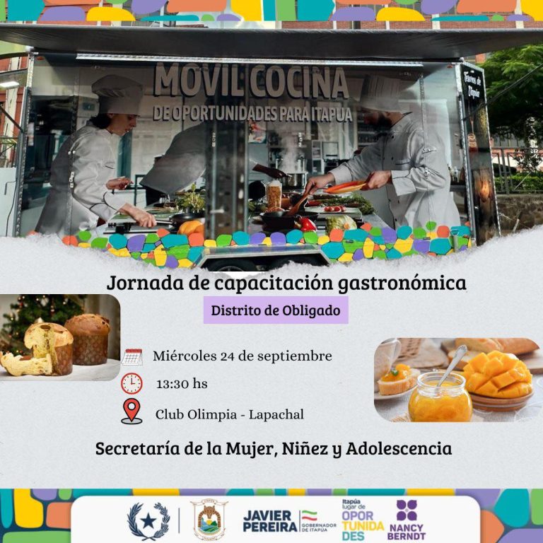 CAPACITACIÓN GASTRONÓMICA EN OBLIGADO
