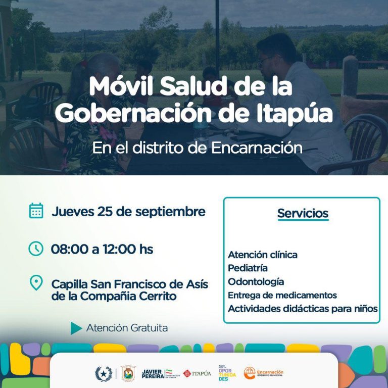 MÓVIL SALUD EN MARCHA POR ENCARNACIÓN