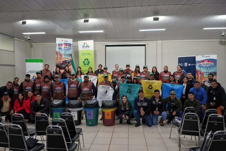 VOLUNTARIOS AMBIENTALES PRESENTES EN EL WRC UENO RALLY PARAGUAY 2025