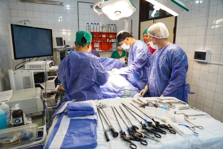 JORNADA DE CIRUGÍAS VIDEOLAPAROSCÓPICAS EN SAN PEDRO DEL PARANÁ