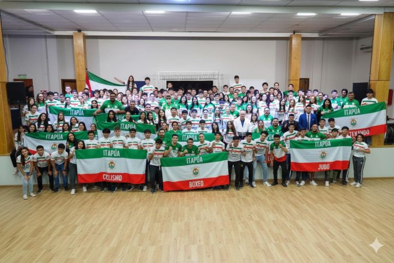 ENTREGA DE INDUMENTARIAS A ATLETAS ITAPUENSES – JUEGOS NACIONALES 2025