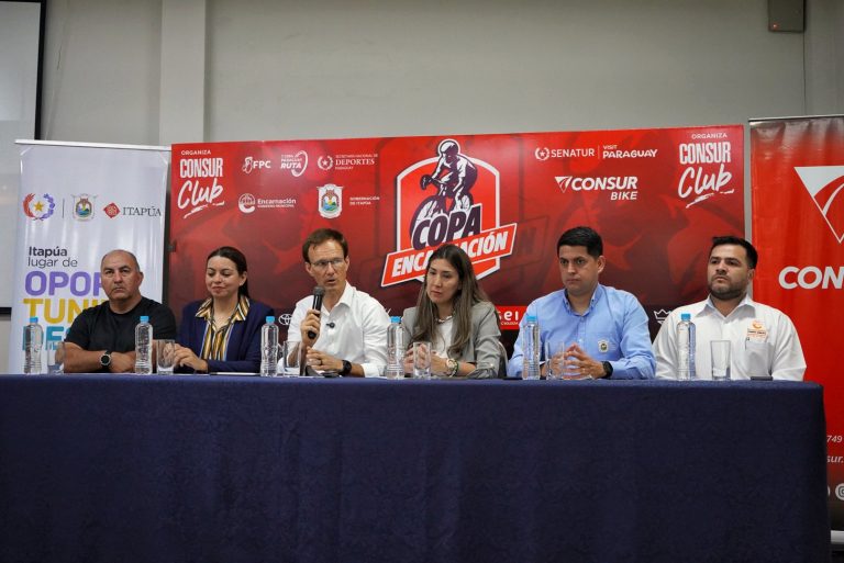 Gobierno de Itapúa apoya la Copa Encarnación 2025 del Ciclismo Internacional