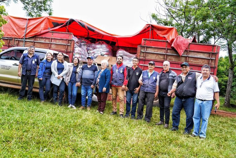 ENTREGA SOLIDARIA LLEGA A 36 COMUNIDADES INDÍGENAS DE ITAPÚA
