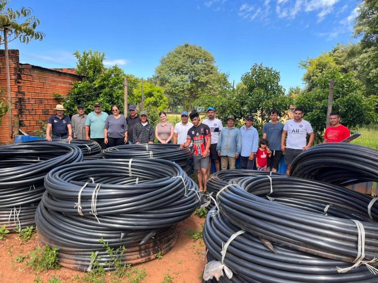 Gobierno de Itapúa fortalece el acceso al agua potable en San Pedro del Paraná