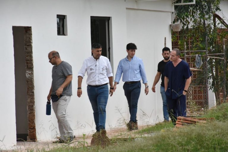 GOBIERNO DE ITAPÚA SUPERVISA AVANCE DE OBRAS SANITARIAS EN EL NORDESTE